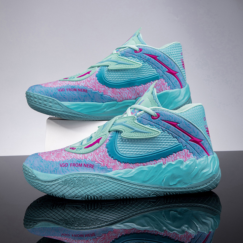 Men'S Training Shoes - Men's Basketball Shoes Breathable Cushioning Non-Slip