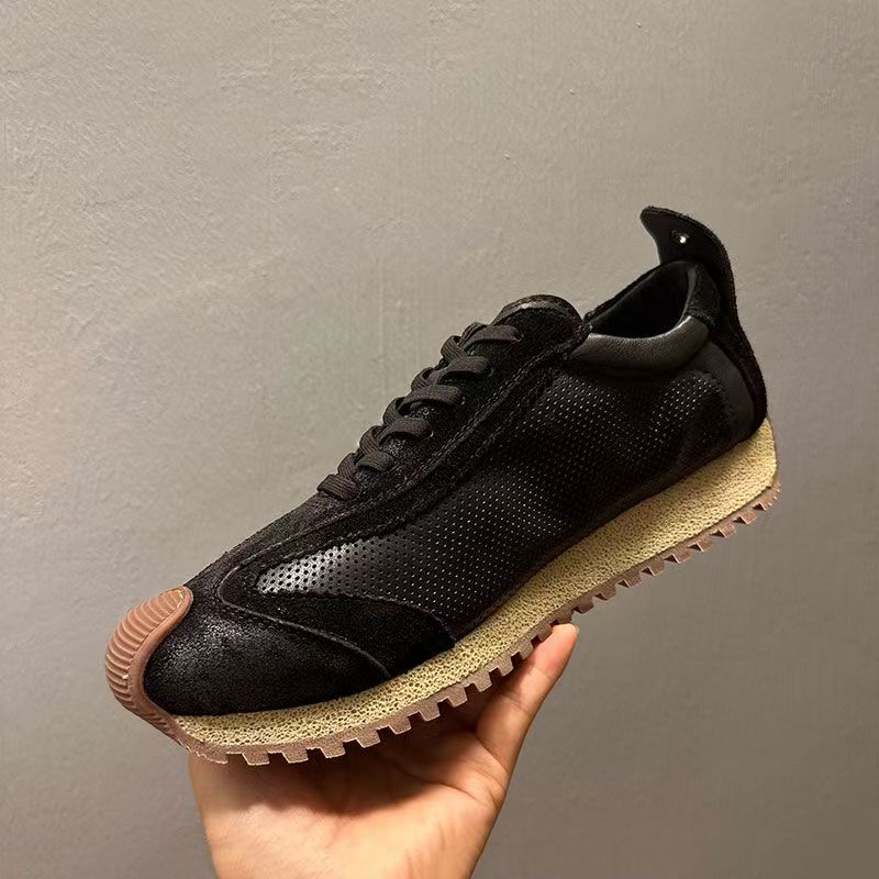 Men Shoes Clearance - Genuine Leather Men Casual Shoes Platform
