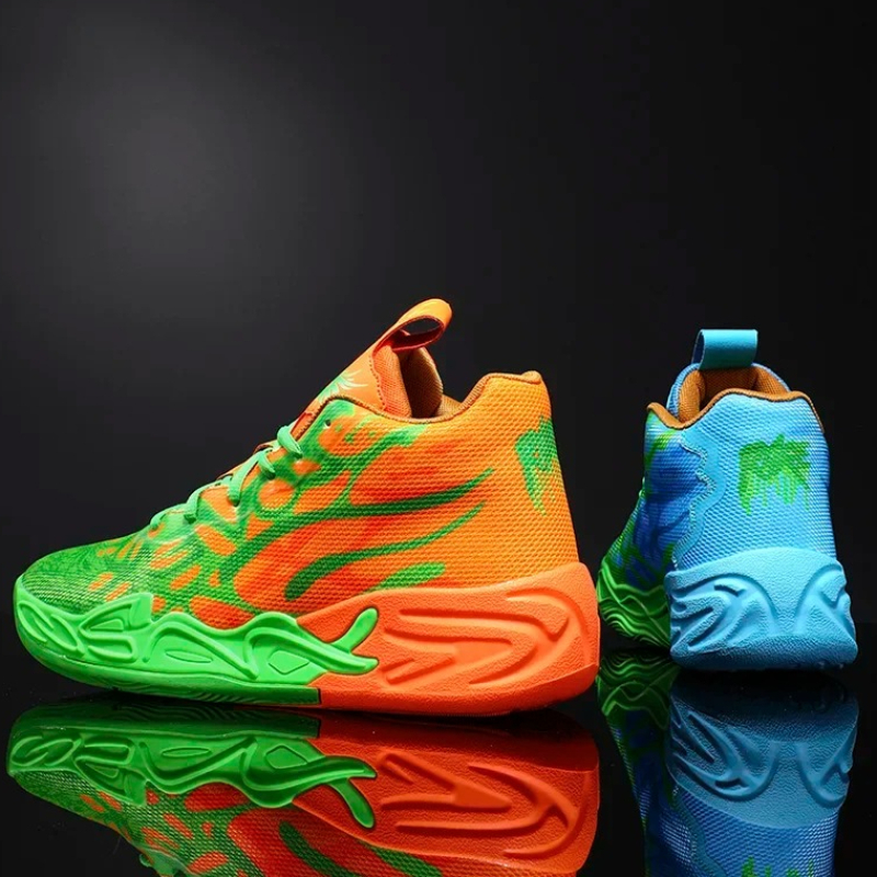 Men'S Training Shoes - Men's Basketball Shoes Breathable Cushioning Non-Slip