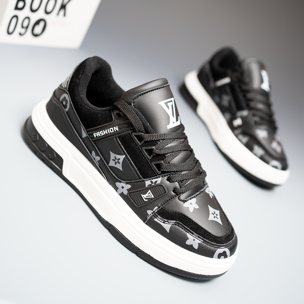 Men Shoes Gucci - Autumn new white shoes men's platform