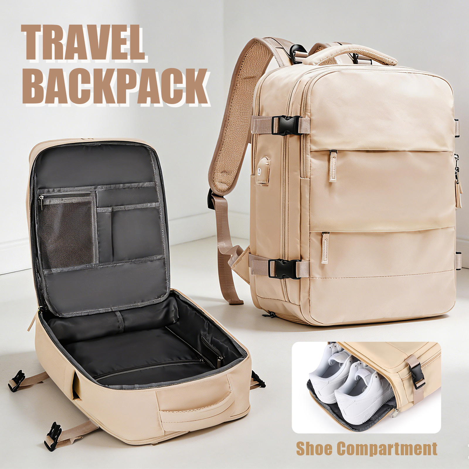 Men Shoes China - Large Travel Backpack for Men Women,