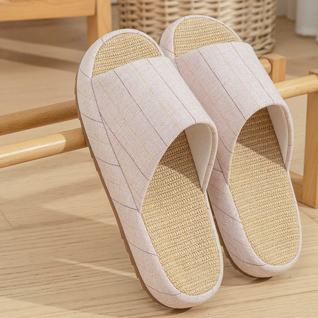 Summer Women Home Slippers Lin – Men'S Shoes For Summer recenzja i cena