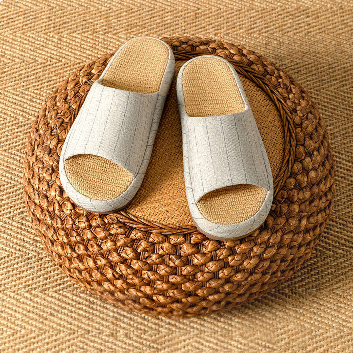 Summer Women Home Slippers Lin – Men'S Shoes For Summer recenzja i cena