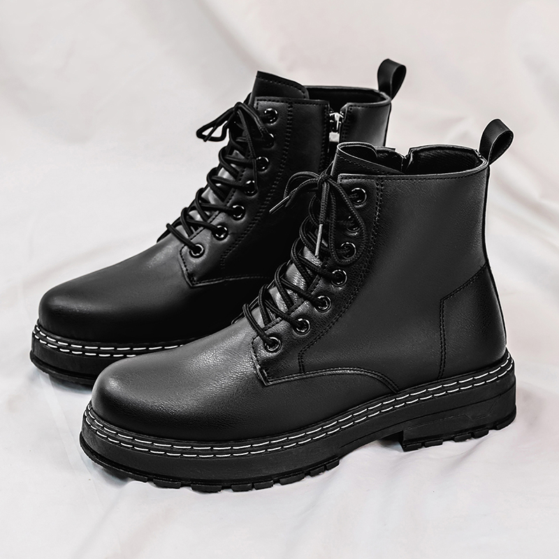 Men's 4-Season Black Patent Le – Men Shoes Classic recenzja i cena