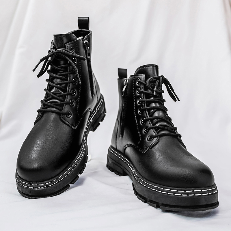 Men's 4-Season Black Patent Le – Men Shoes Classic recenzja i cena