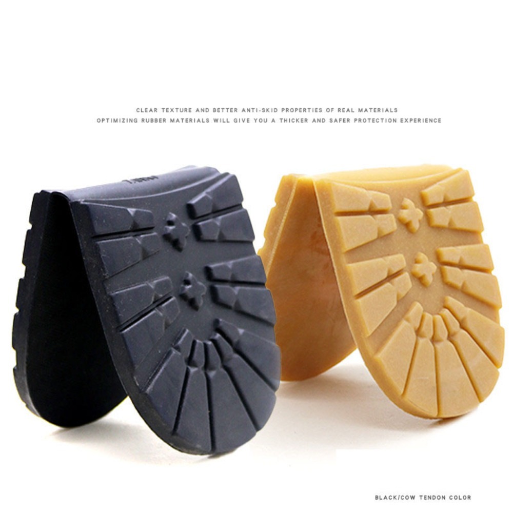 Thicken Rubber Shoe Soles for  – Men'S Shoes Yellow And Black recenzja i cena
