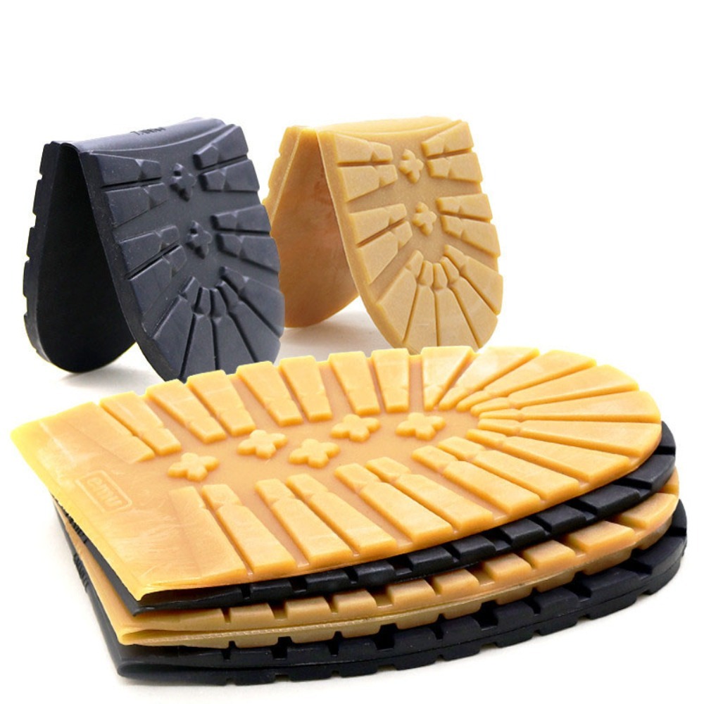 Thicken Rubber Shoe Soles for  – Men'S Shoes Yellow And Black recenzja i cena