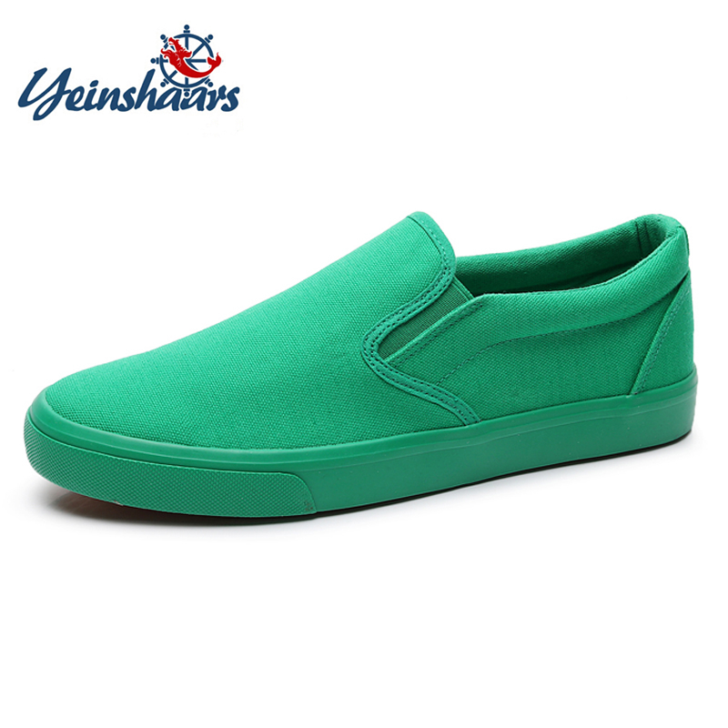 FUQIAO New Canvas Driving Shoe – Men'S Shoes Yellow And Black recenzja i cena