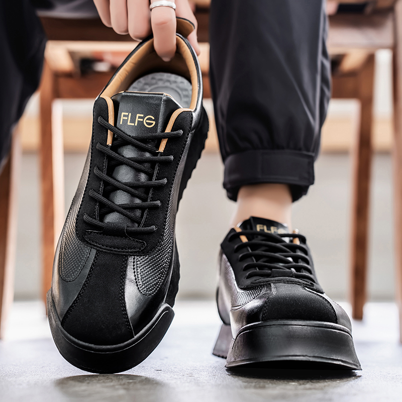 Retro Fashion Brown Men's Low  – Men Shoes Clearance recenzja i cena