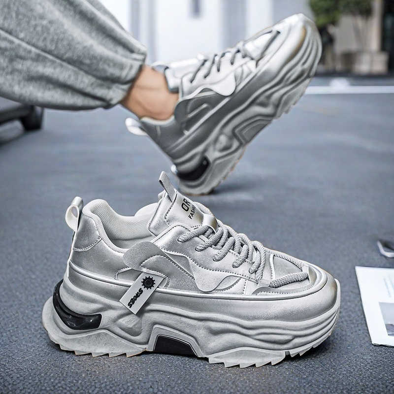 Black Platforme Tennis Man Spo – Men Shoes Runners recenzja i cena