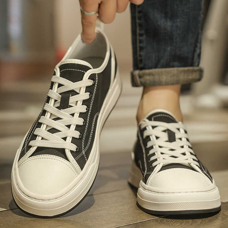 Thick Heel Thick Bottom Sneake – Men'S Shoes Casual Sneakers recenzja i cena