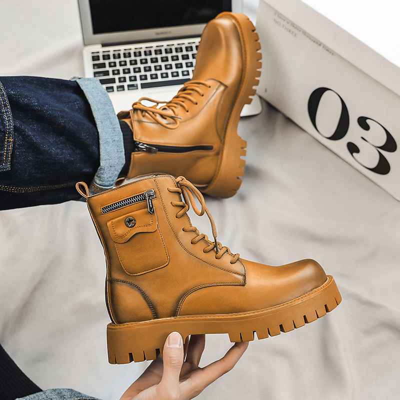 2025 Trend Men Boots Sneakers  – Men'S Shoes Daily Use recenzja i cena