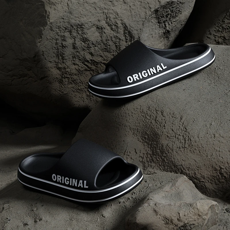 Summer Couple Slides Solid Col – Men'S Shoes For Summer recenzja i cena