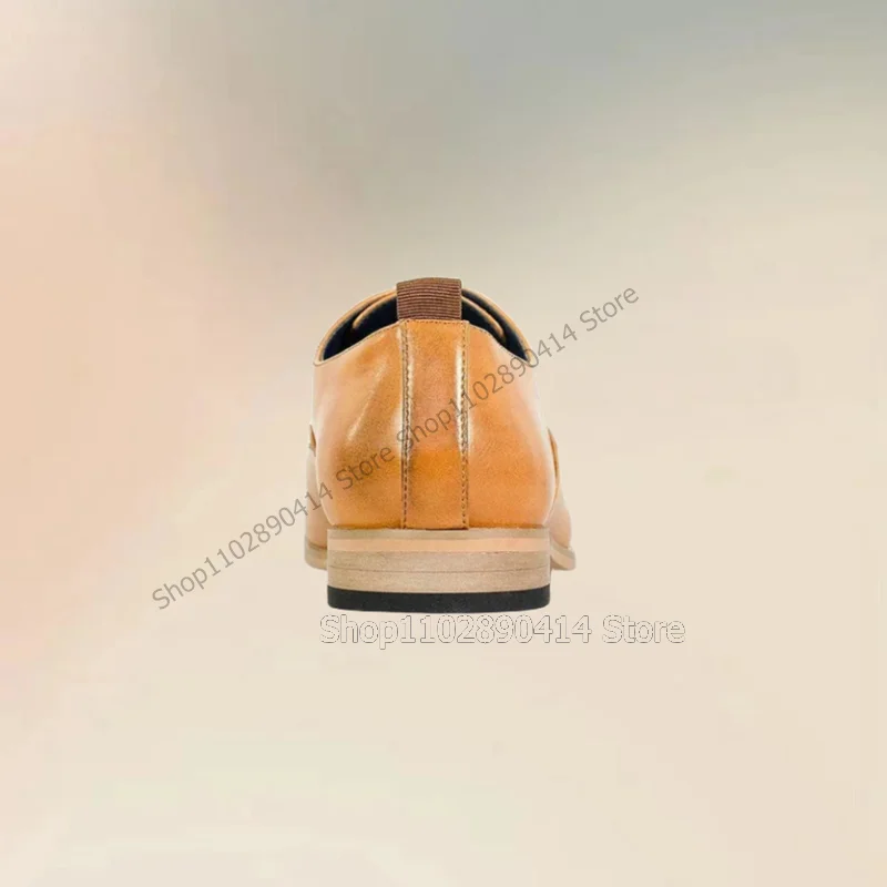 Yellow Black Sewing Design Low – Men'S Shoes Yellow And Black recenzja i cena