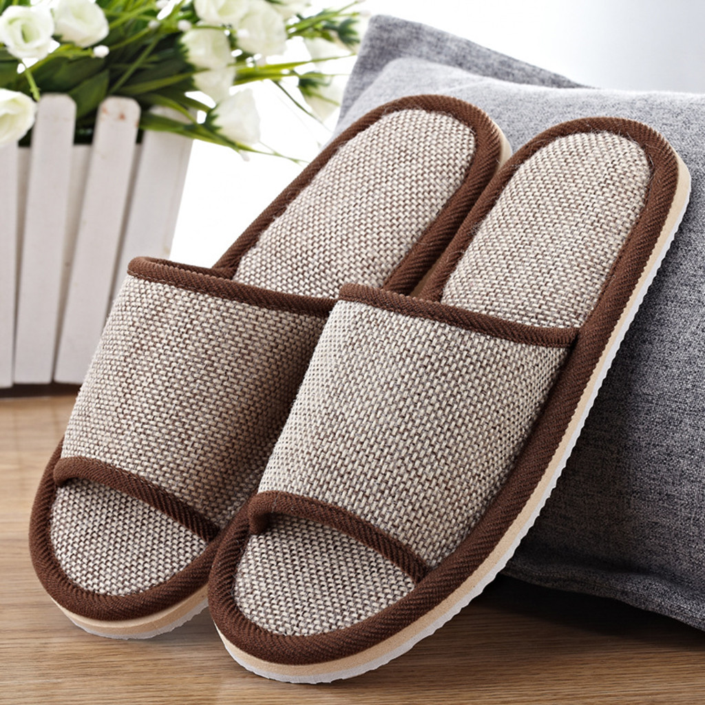 Linen Slippers For Men And Wom – Men Shoes Size recenzja i cena