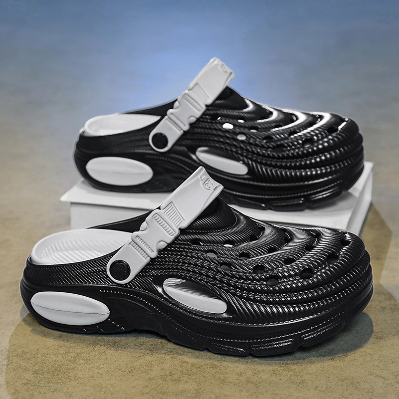 Men's 5cm Thick Sole Clogs Sli – Men'S Shoes Daily Use recenzja i cena