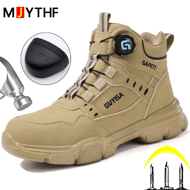 New Rotating Button Men Boots  – Men Shoes Veja recenzja i cena