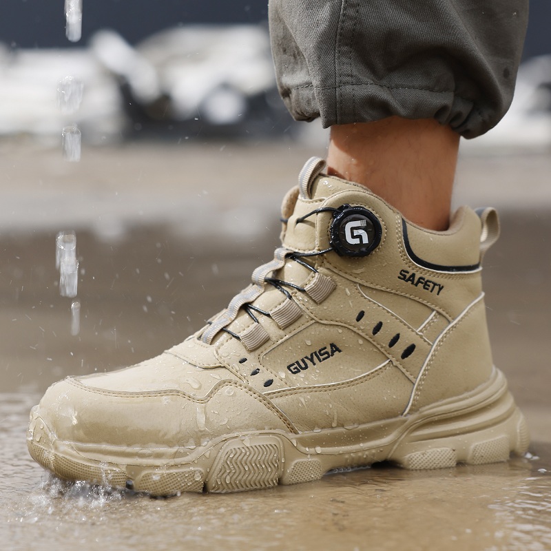 New Rotating Button Men Boots  – Men Shoes Veja recenzja i cena