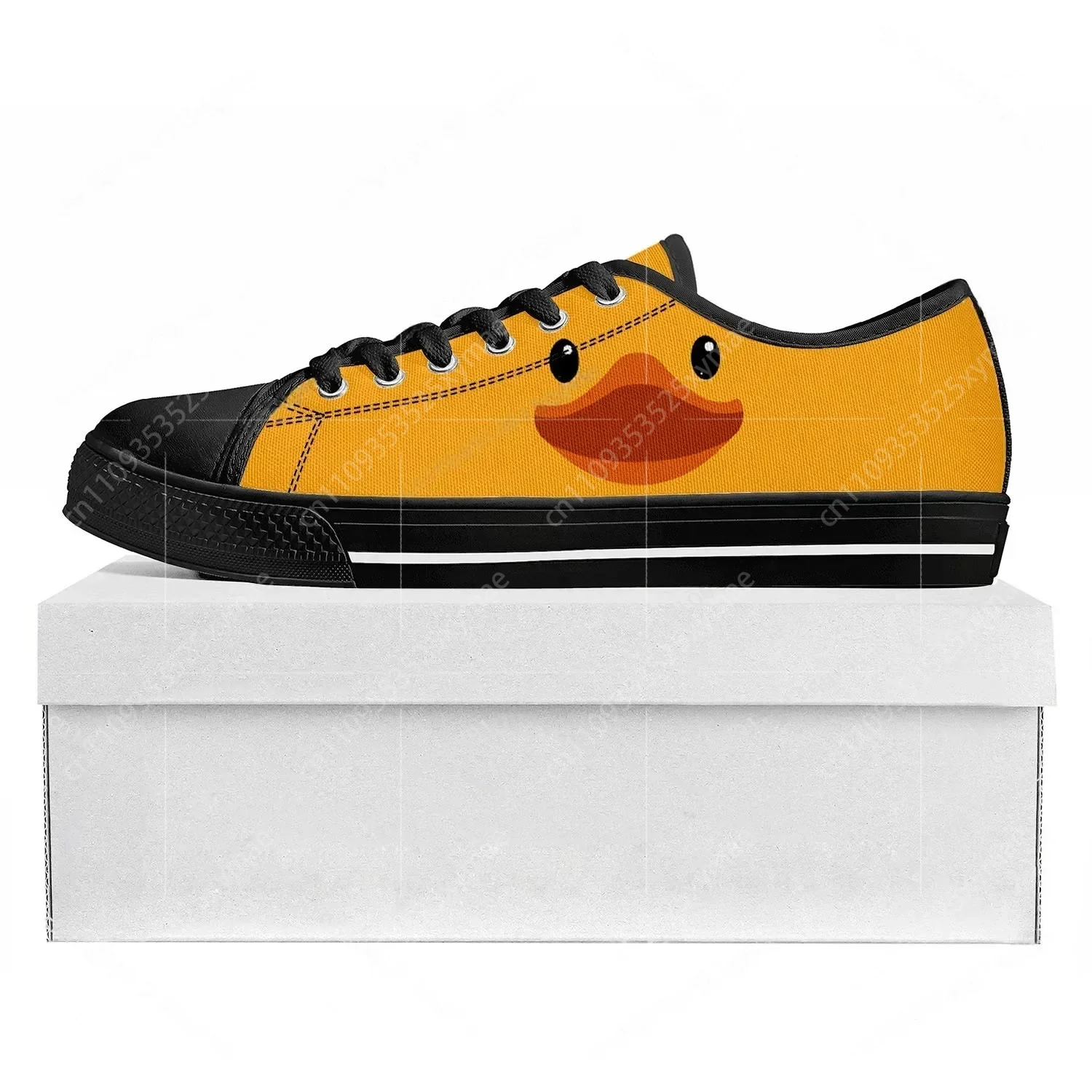 Yellow Duck Printed Low Top Hi – Men'S Shoes Yellow And Black recenzja i cena