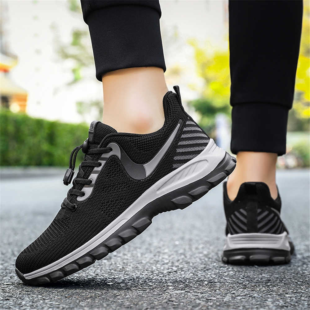 Knit Non-slip Sneakers Man 45  – Men'S Shoes Casual Sneakers recenzja i cena