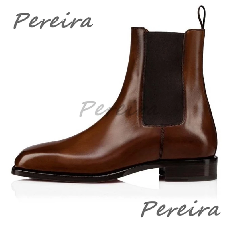 Brown Classical Handmade Men B – Men Shoes Veja recenzja i cena