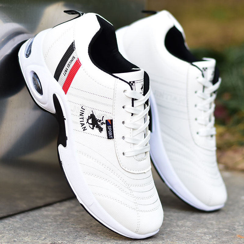 Men's leather sneakers Casual  – Men'S Training Shoes recenzja i cena