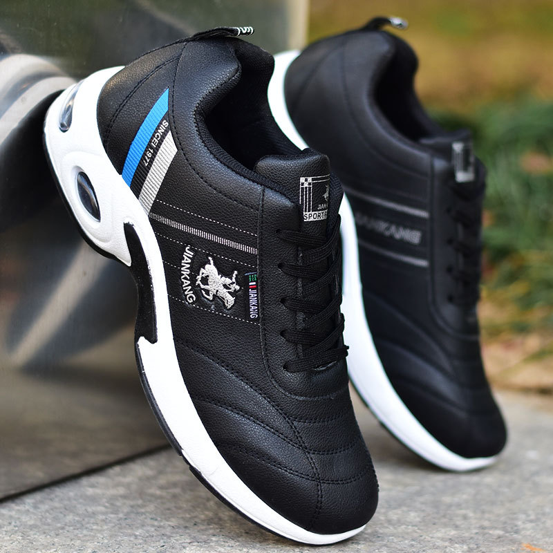 Men's leather sneakers Casual  – Men'S Training Shoes recenzja i cena