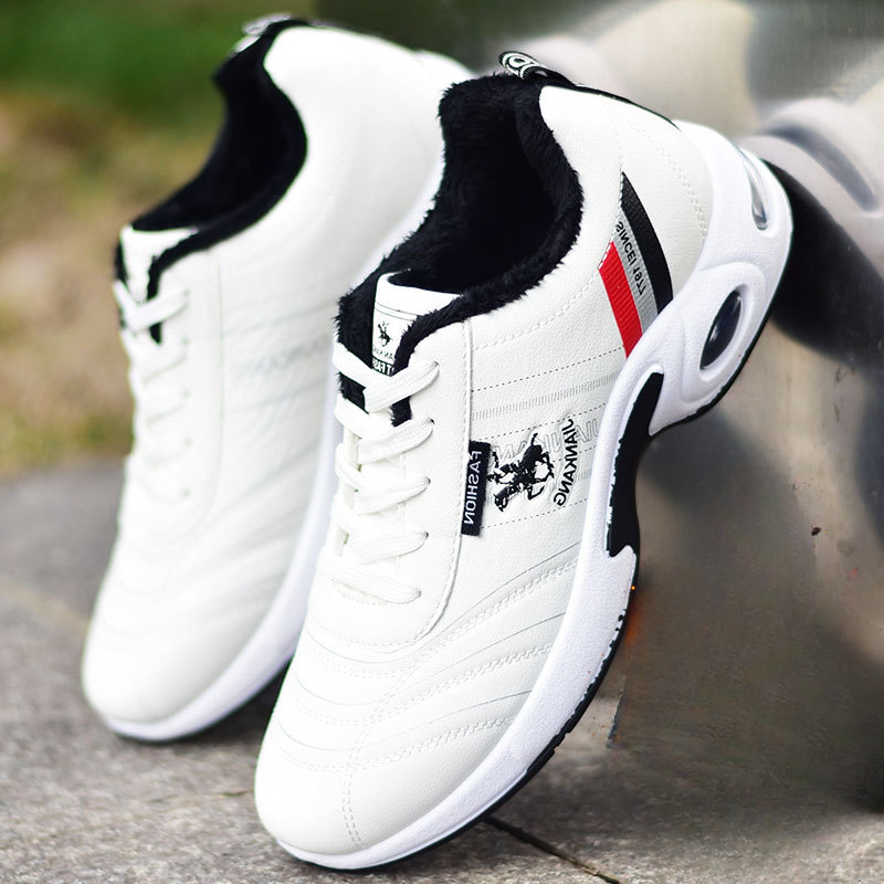 Men's leather sneakers Casual  – Men'S Training Shoes recenzja i cena
