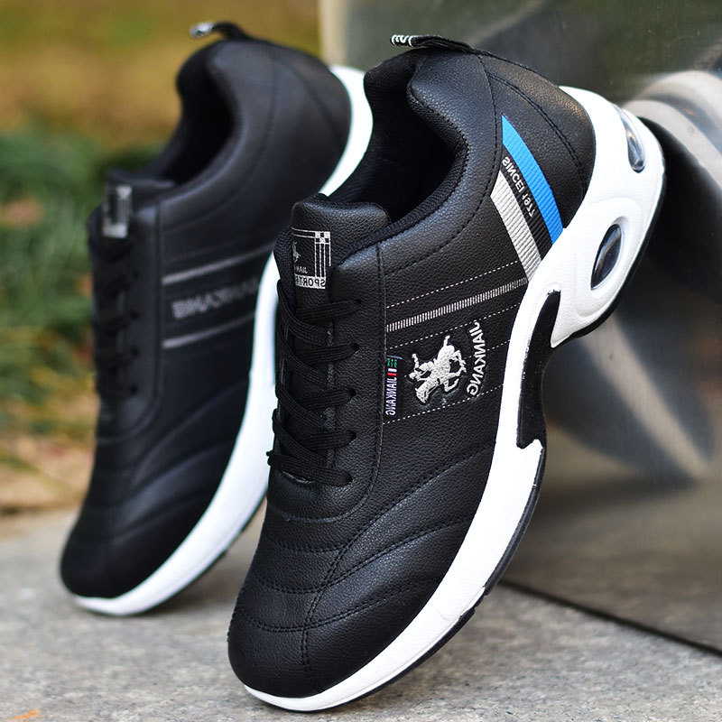 Men's leather sneakers Casual  – Men'S Training Shoes recenzja i cena