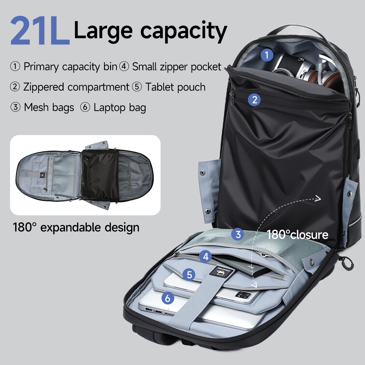 Tigernu Fashion Backpack Men T – Men Shoes China recenzja i cena