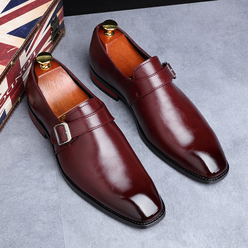 Luxury Men Shoes Patnet Leathe – Men'S Shoes Yellow And Black recenzja i cena