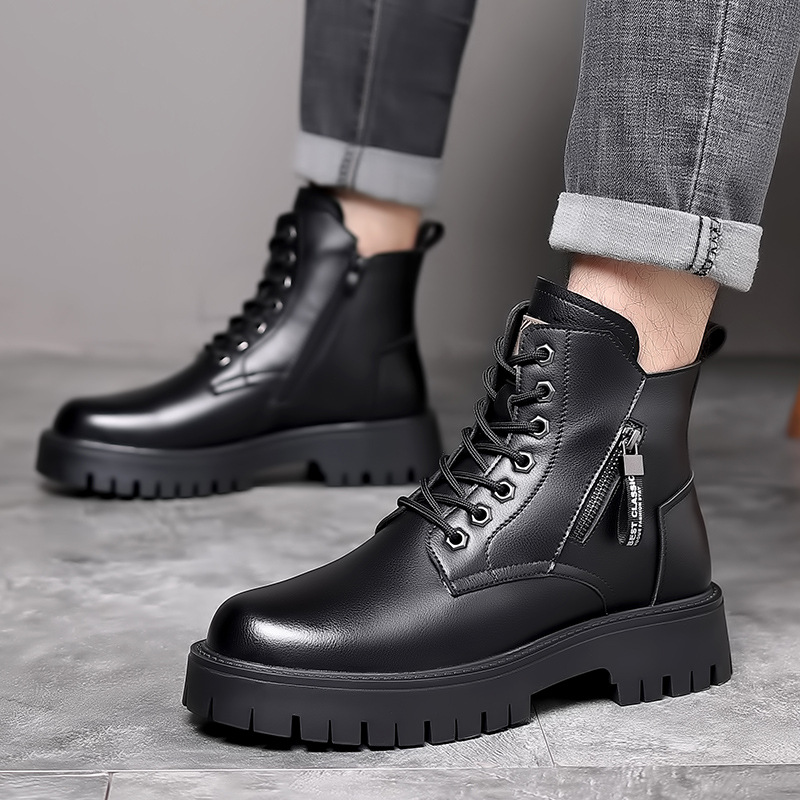 Men Classic Genuine Leather Bo – Men Shoes Classic recenzja i cena