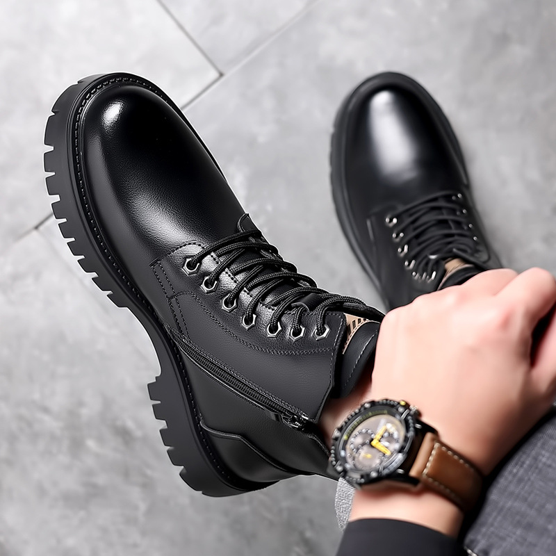 Men Classic Genuine Leather Bo – Men Shoes Classic recenzja i cena