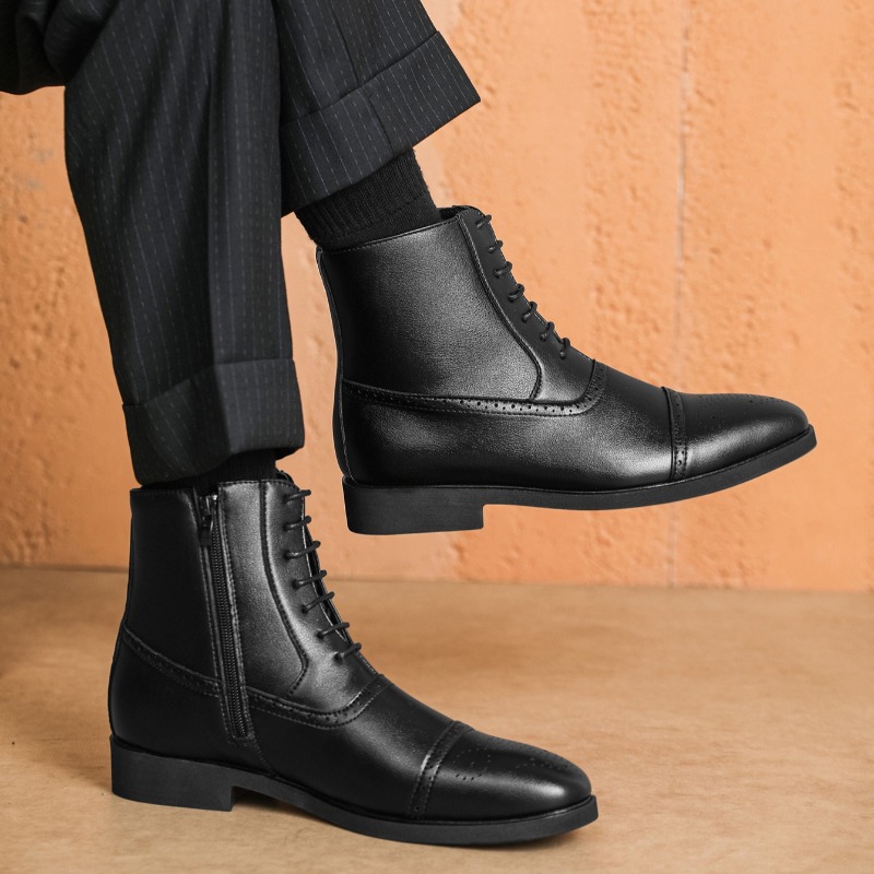 Luxury Men's Boots New High-to – Men Shoes Classic recenzja i cena