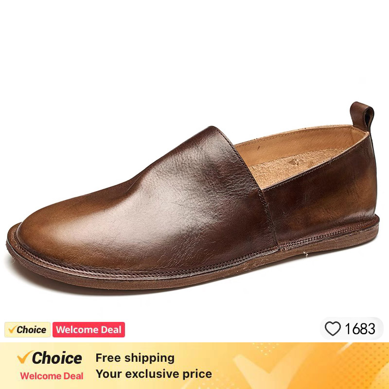Genuine Cow Leather Mens Loafe – Men Shoes Clearance recenzja i cena
