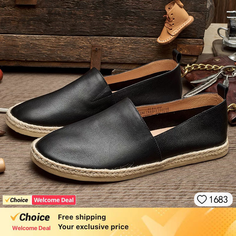 Genuine Cow Leather Mens Loafe – Men Shoes Clearance recenzja i cena