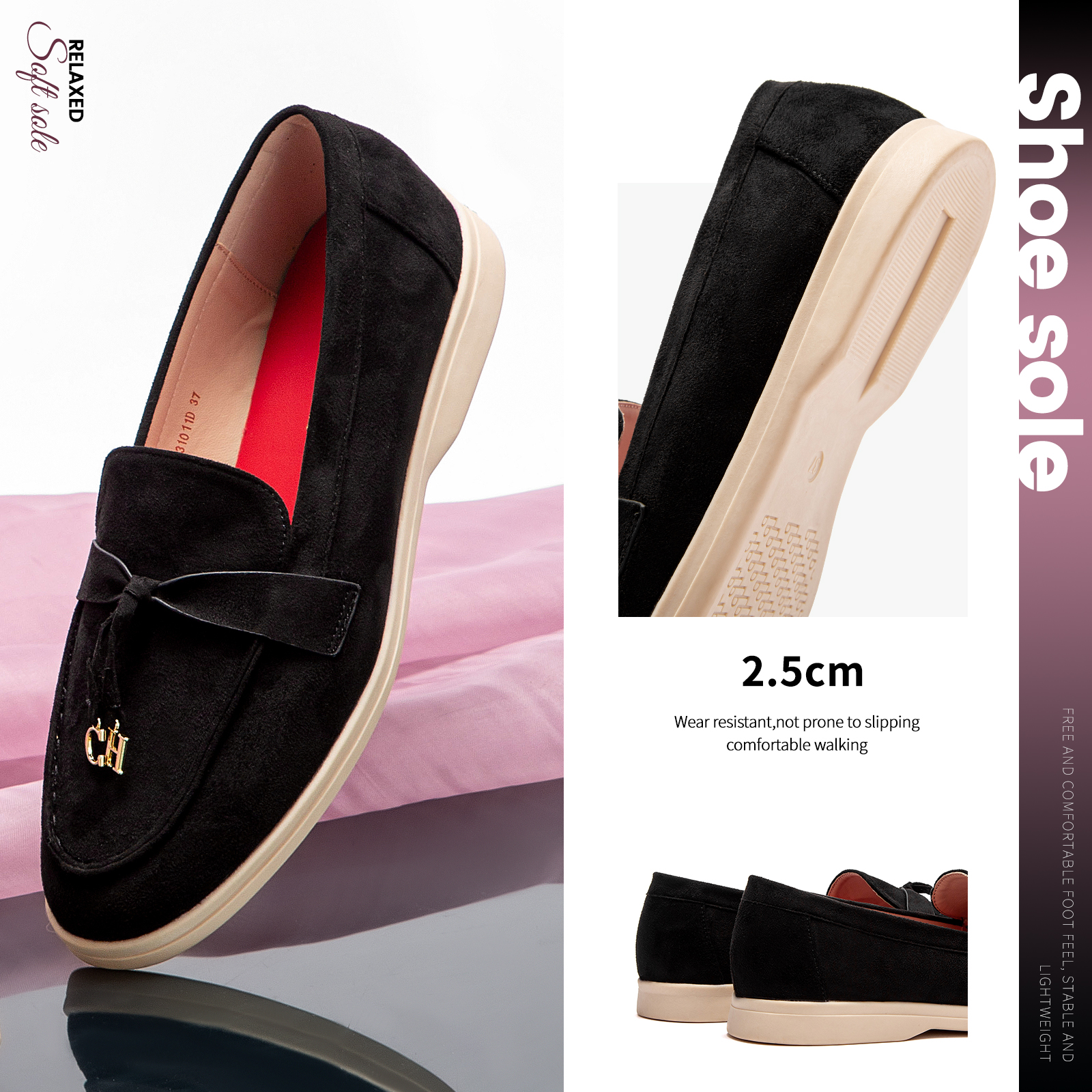 CHCH Women's Flat Shoes Autumn – Men Shoes Gucci recenzja i cena