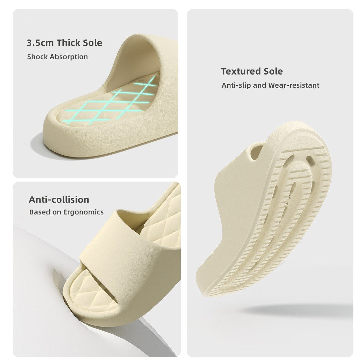 Women Summer Slippers 3.5cm Th – Men'S Shoes For Summer recenzja i cena