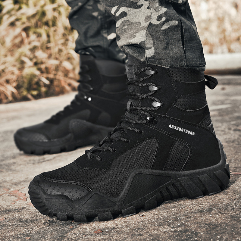 Men  Boots Lace Up Waterproof  – Men'S Training Shoes recenzja i cena