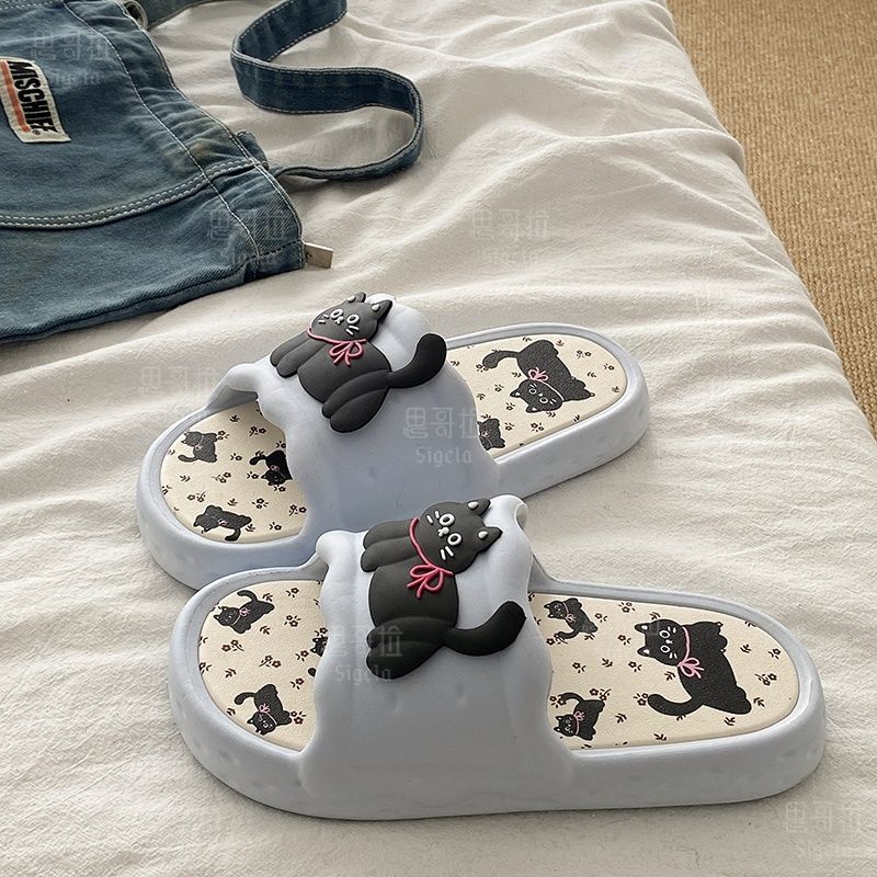 Printting Cute Bear Women Slip – Men'S Shoes For Summer recenzja i cena