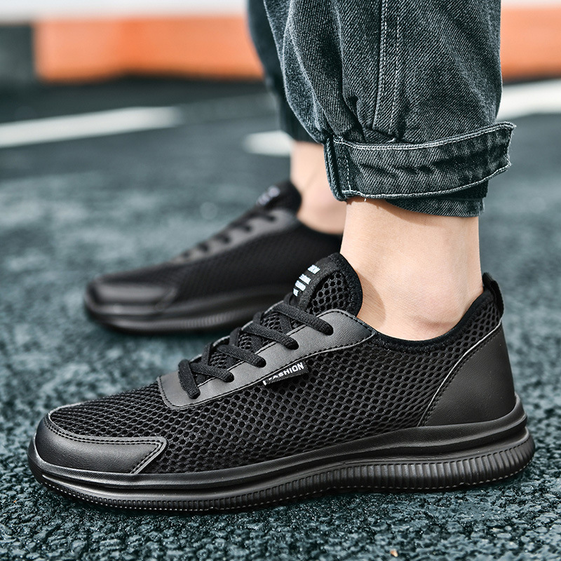 Mesh Men Shoes Lace-up Casual  – Men Shoes Veja recenzja i cena