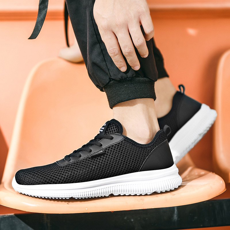 Mesh Men Shoes Lace-up Casual  – Men Shoes Veja recenzja i cena