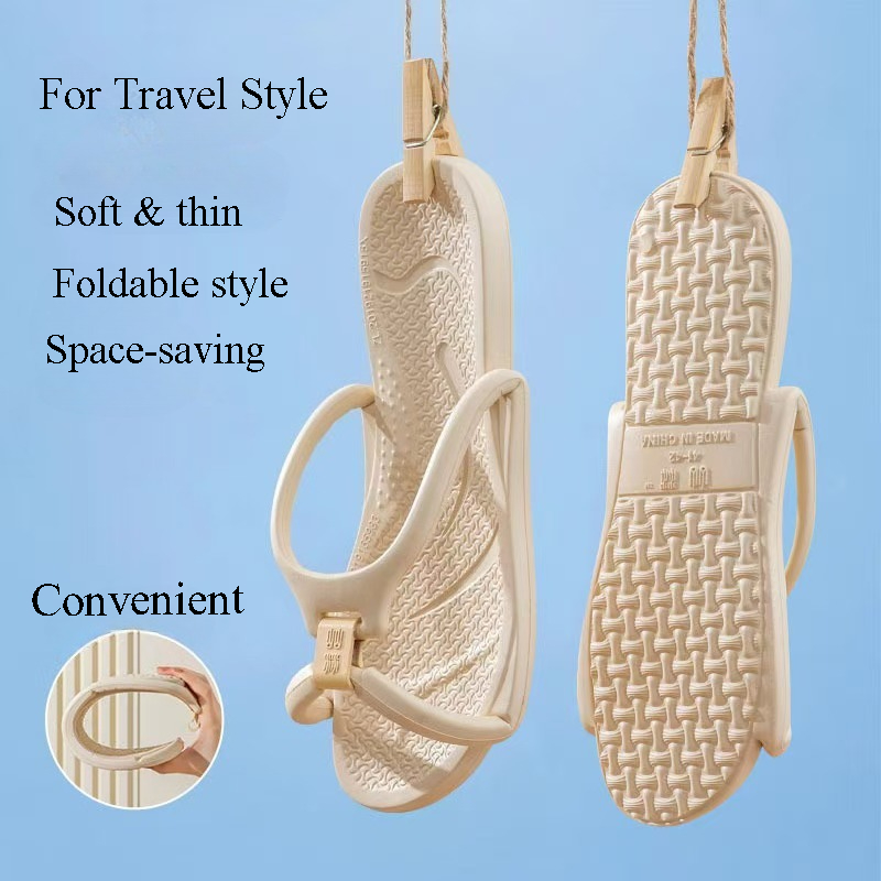 Foldable Travel Slippers Unise – Men Shoes Size recenzja i cena