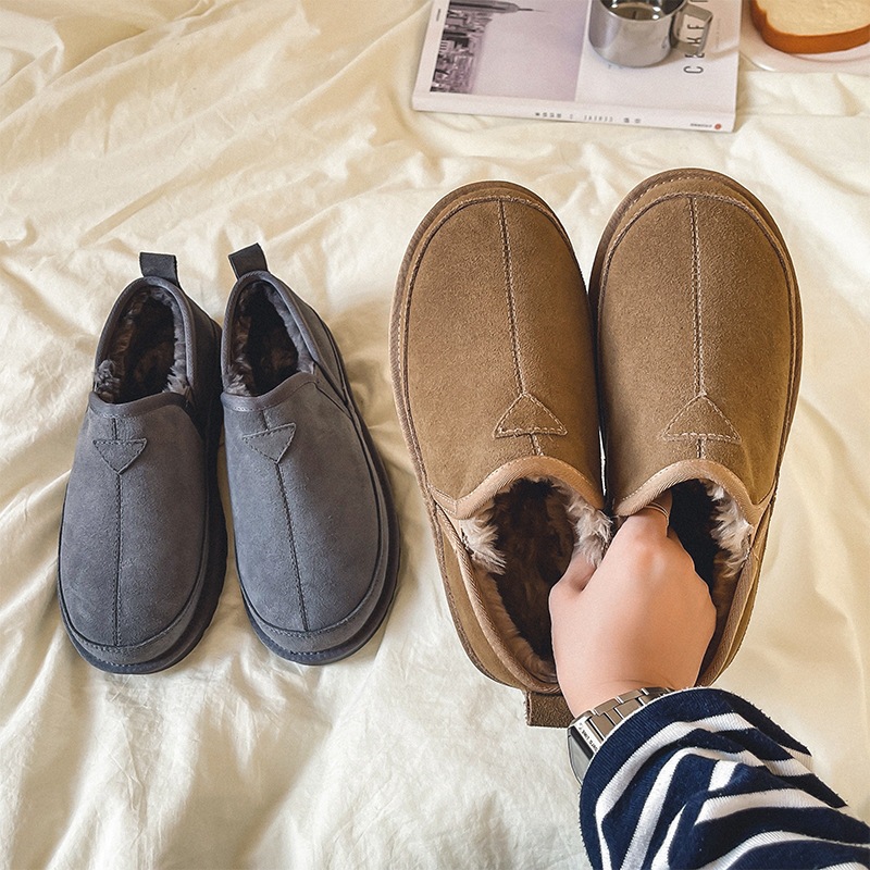 Winter Women Men Genuine Cow L – Men Shoes Classic recenzja i cena