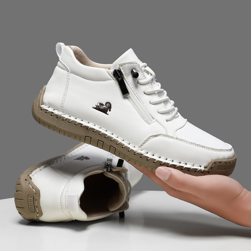 Women's Sneakers Handmade Leat – Men'S Shoes Daily Use recenzja i cena