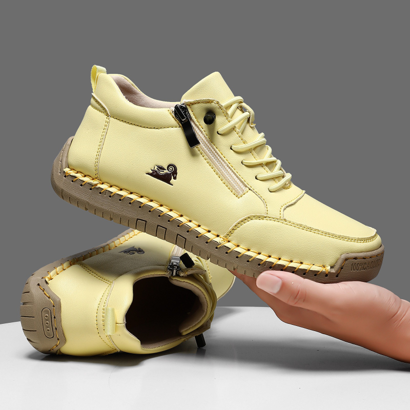 Women's Sneakers Handmade Leat – Men'S Shoes Daily Use recenzja i cena