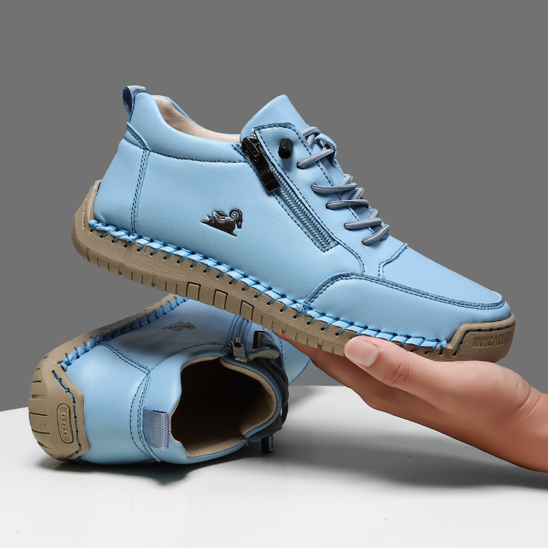 Women's Sneakers Handmade Leat – Men'S Shoes Daily Use recenzja i cena