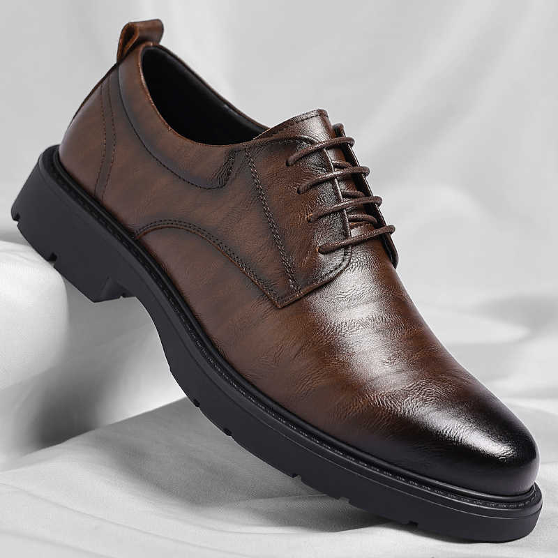 Thick Heeled Fall Road Runner  – Men Shoes Runners recenzja i cena