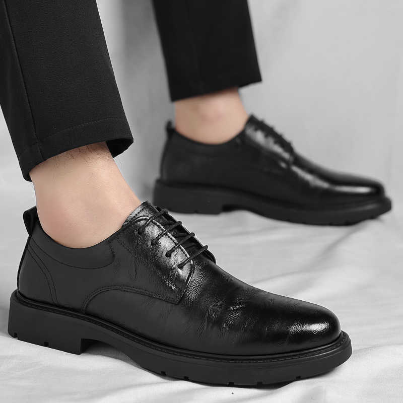 Thick Heeled Fall Road Runner  – Men Shoes Runners recenzja i cena