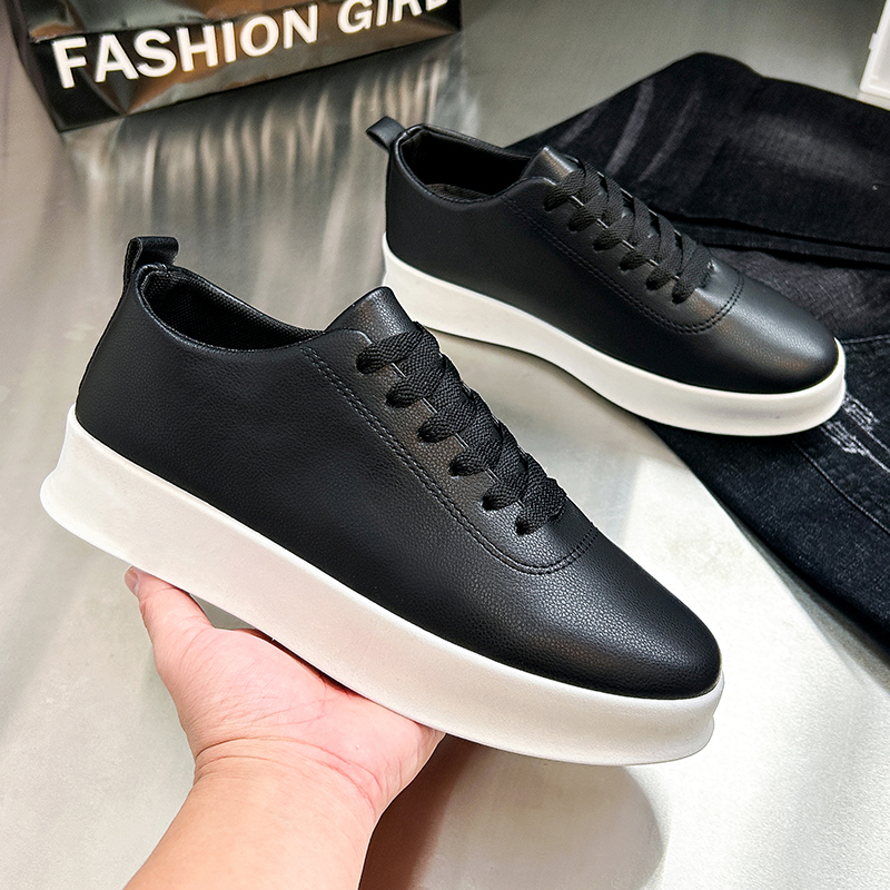 Fashion Thick Sole Black White – Men Shoes Clearance recenzja i cena